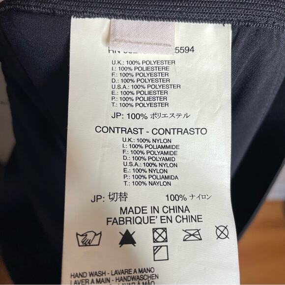 DIESEL BLACK GOLD black sequin pull on mini skirt size small - Picture 5 of 5